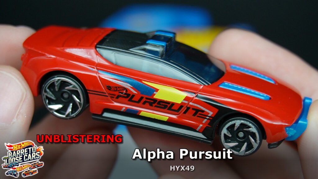 Review completo do Alpha Pursuit (HYX49) Hot Wheels Main Line 2025