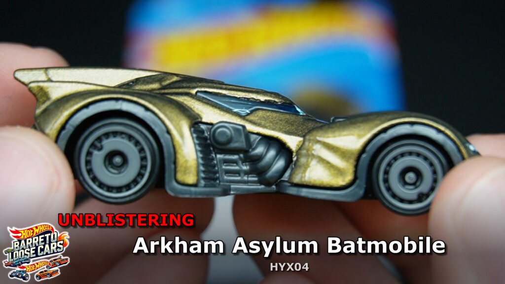 Review Completo: Hot Wheels Arkham Asylum Batmobile (HYX04)
