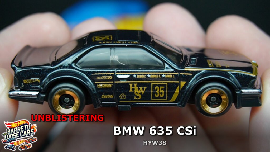 Review completo da BMW 635 CSi da Hot Wheels (HYW38)