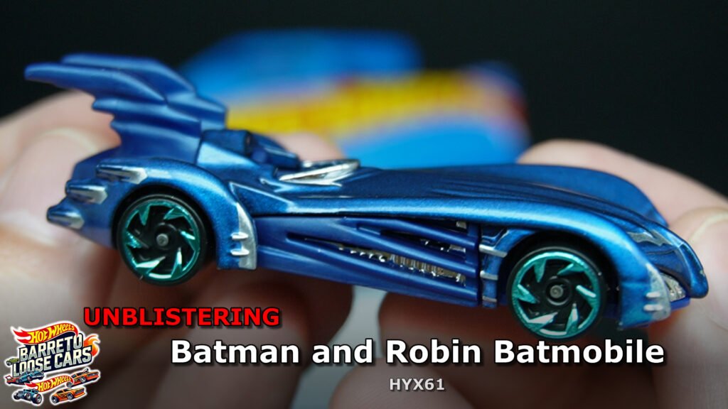 Review completo do Batmobile The Brave and the Bold (HYX61) da Hot Wheels
