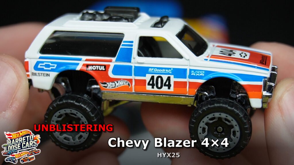 Review completo da Chevy Blazer 4×4 Hot Wheels (HYX25)