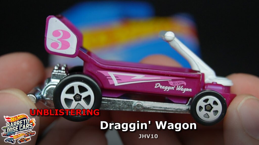 Review completo do Draggin’ Wagon (JHV10) da Hot Wheels Mainline 2025