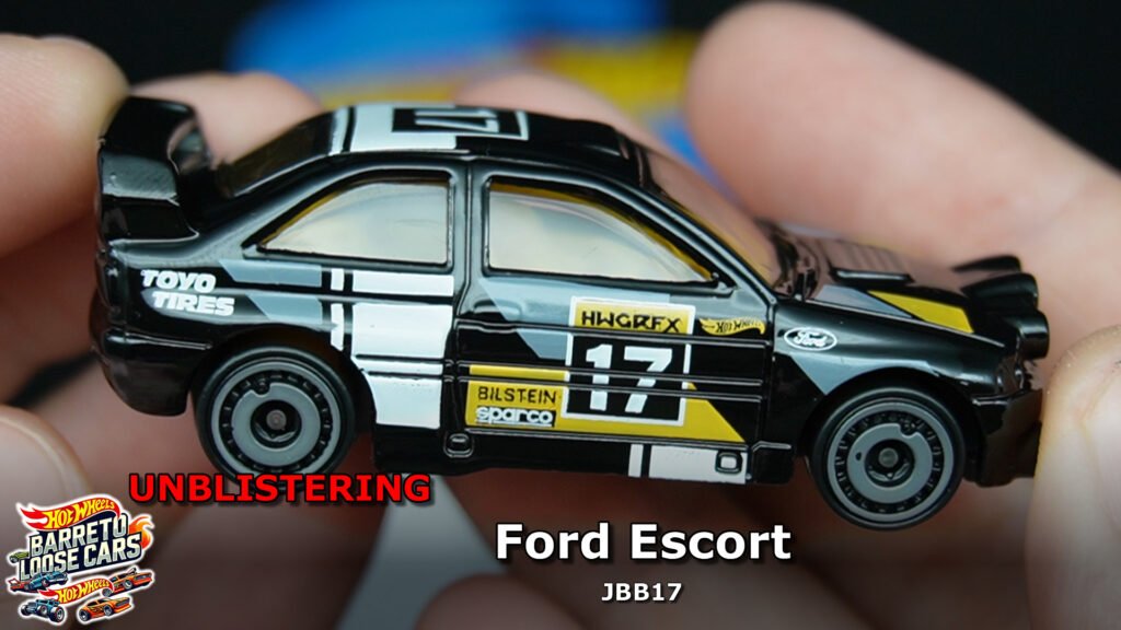 Review Completo do Ford Escort Hot Wheels (JBB17) Main Line 2025
