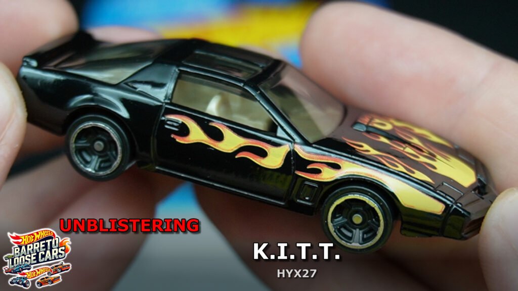 A Super Máquina está de volta! Review K.I.T.T. (HYX27) da Hot Wheels