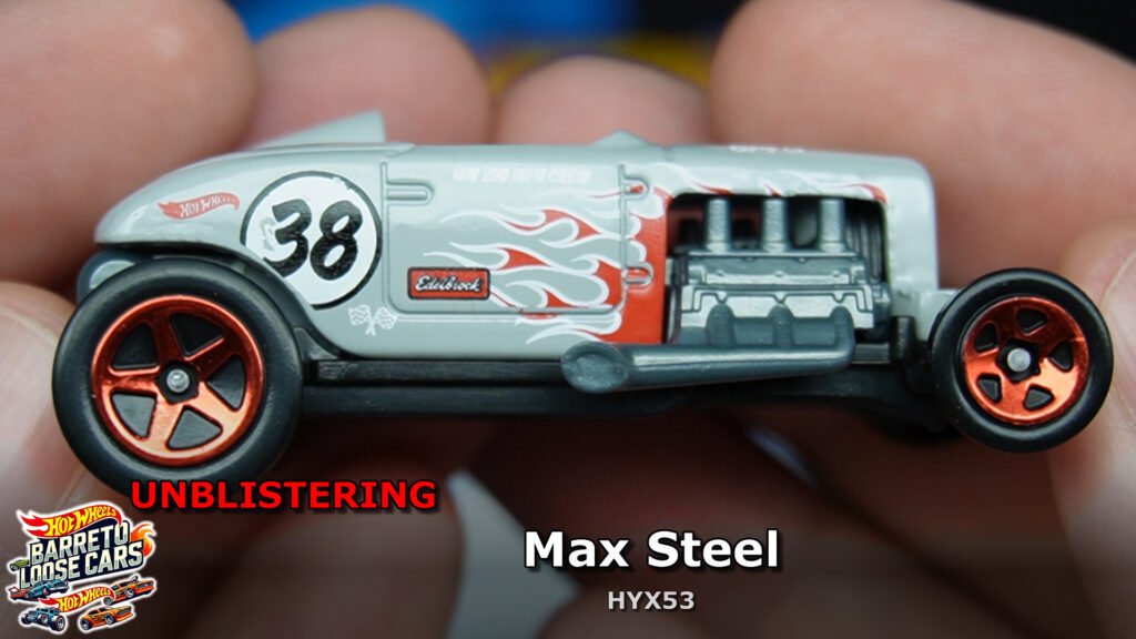 Review Completo do Max Steel (HYX53) Hot Wheels Main Line 2025