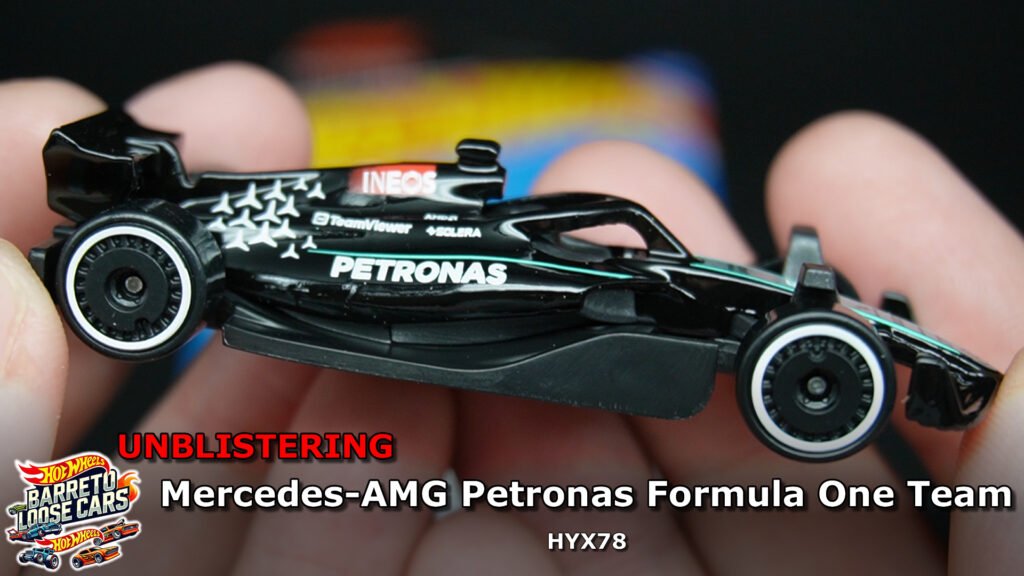 Review completo da Mercedes-AMG Petronas Formula One Team (HYX78) da Hot Wheels