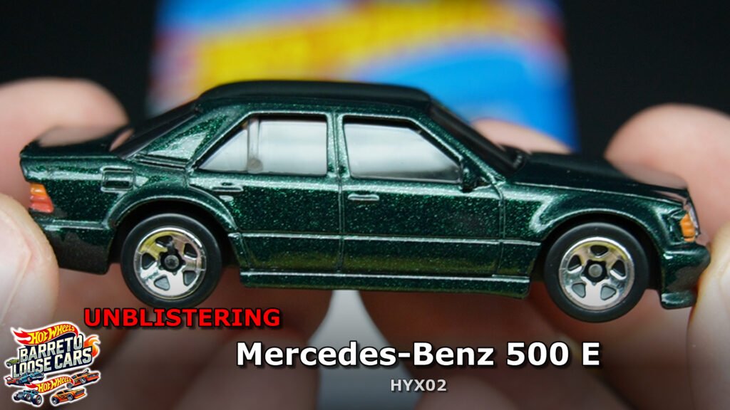 Review Completo: Mercedes-Benz 500 E Hot Wheels (HYX02)