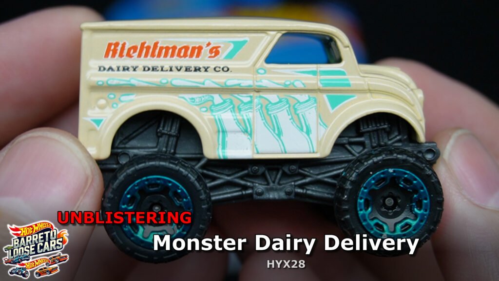 Review completo da Monster Dairy Delivery Hot Wheels (HYX28)