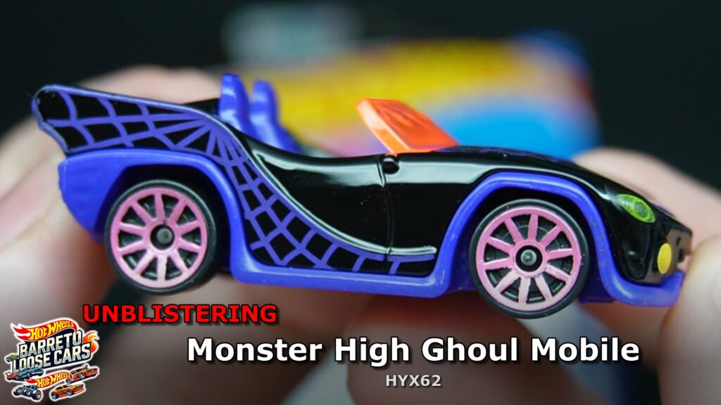 Review completo do Monster High Ghoul Mobile (HYX62) da Hot Wheels