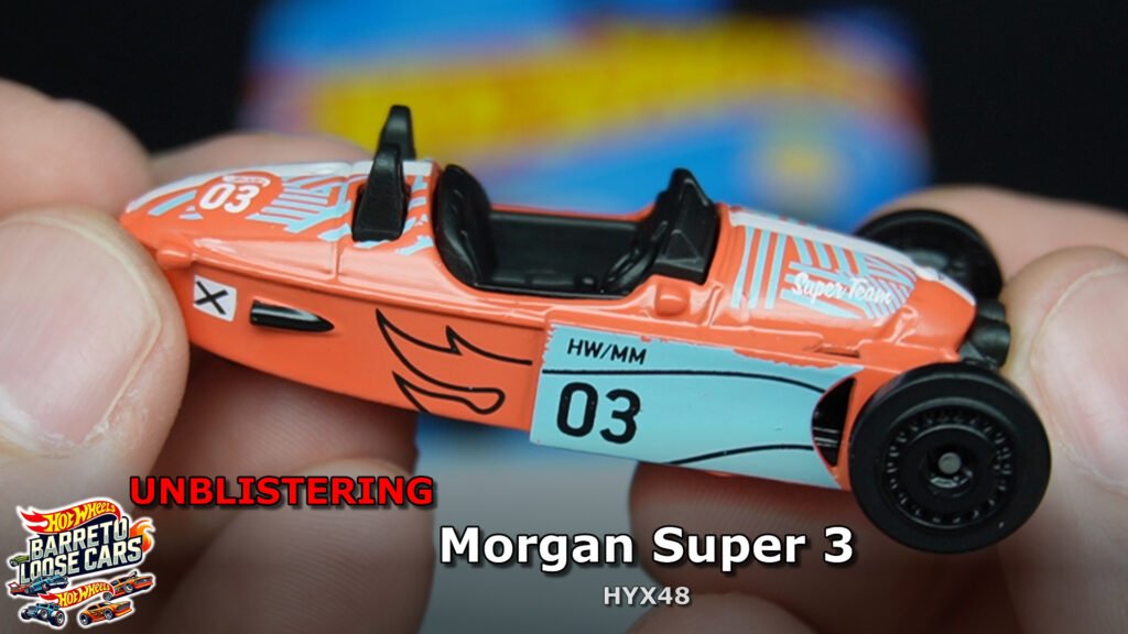 Review completo do Morgan Super 3 Hot Wheels Main Line 2025 (HYX48)