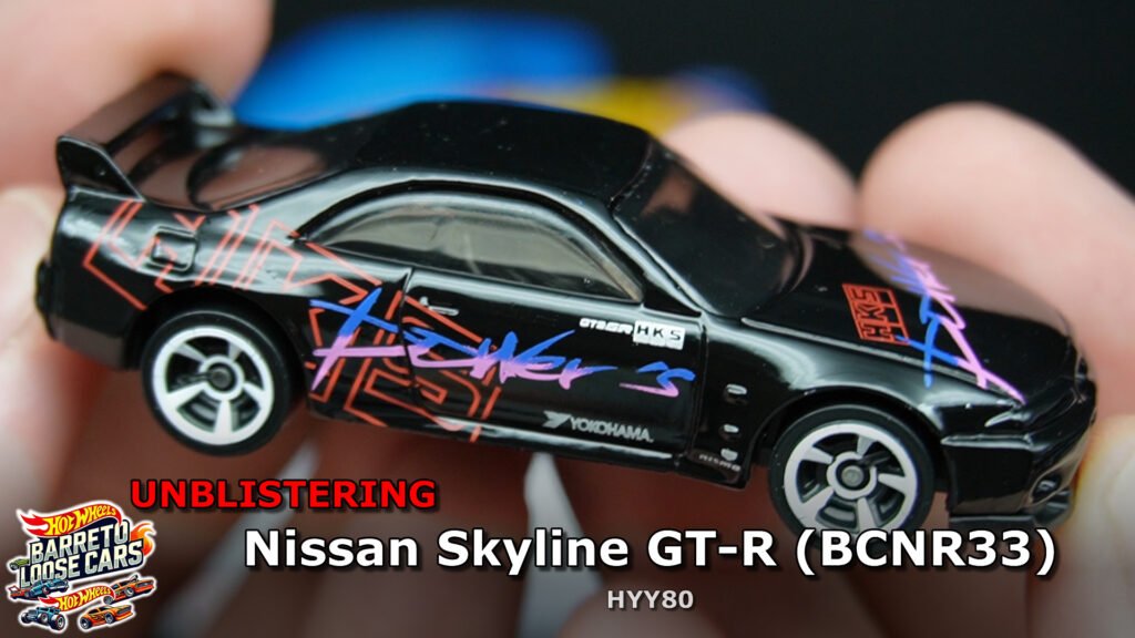 Review Completo: Nissan Skyline GT-R (BCNR33) (HYY80) – Hot Wheels 2025
