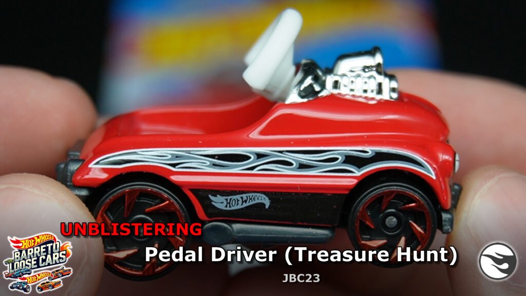 Review Completo: Pedal Driver (JBC23) Treasure Hunt Hot Wheels