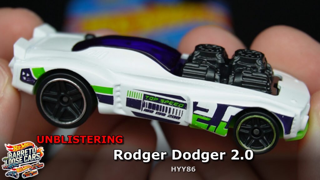 Review completo do Rodger Dodger 2.0 Hot Wheels (HYY86) Main Line 2025