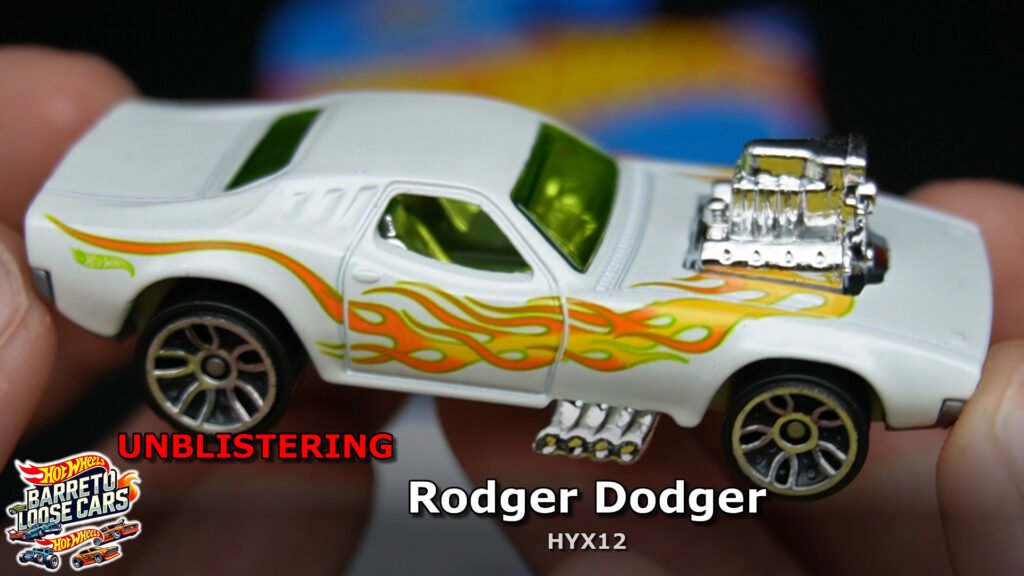 Review completo do Rodger Dodger Hot Wheels (HYX12) da Série Hot Wheels Let’s Race