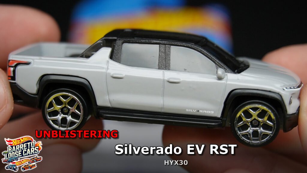 Review completo da Hot Wheels Silverado EV RST (HYX30): A picape elétrica que todo colecionador quer