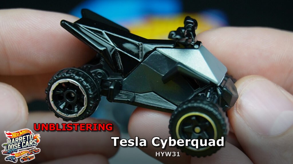 Review Completo: Tesla Cyberquad Hot Wheels (HYW31)
