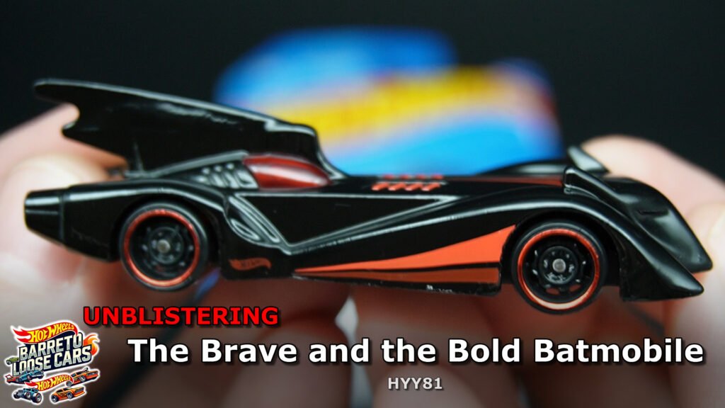 Review completo do The Brave and the Bold Batmobile (HYY81) da Hot Wheels