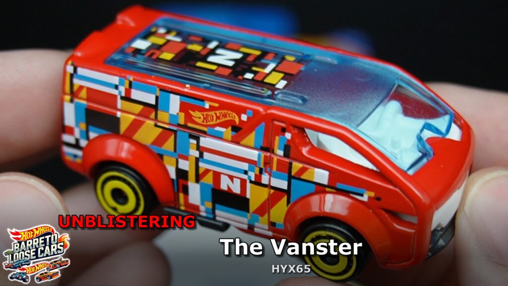 Review completo da miniatura The Vanster Hot Wheels (HYX65)