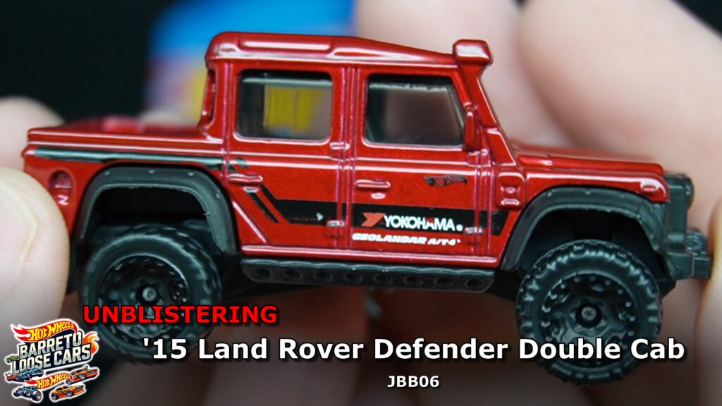 Review completo do ’15 Land Rover Defender Double Cab Hot Wheels (JBB06)