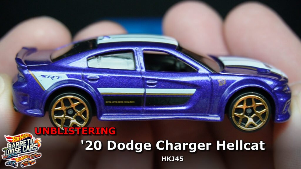 Review Completo do ’20 Dodge Charger Hellcat Hot Wheels (HKJ45)