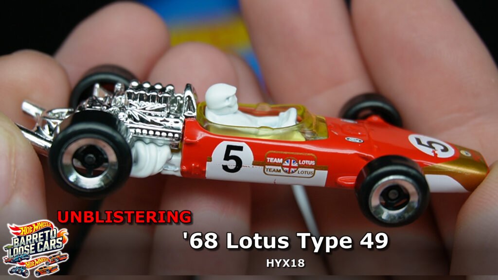Review completo do ’68 Lotus Type 49 Hot Wheels (HYX18)