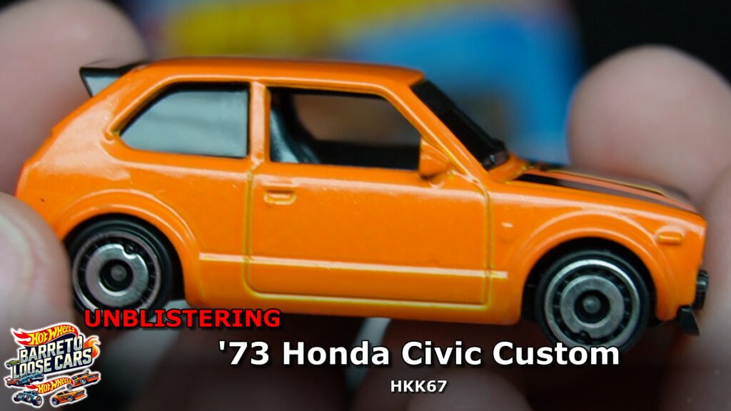 Review completo do ’73 Honda Civic Custom (HKK67) da Hot Wheels