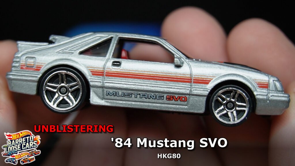 Review completo do ’84 Mustang SVO da Hot Wheels (HKG80)