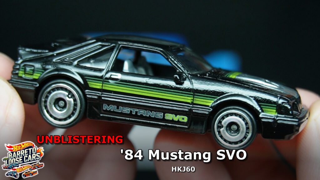 Review completo do ’84 Mustang SVO (HKJ60) Hot Wheels Main Line