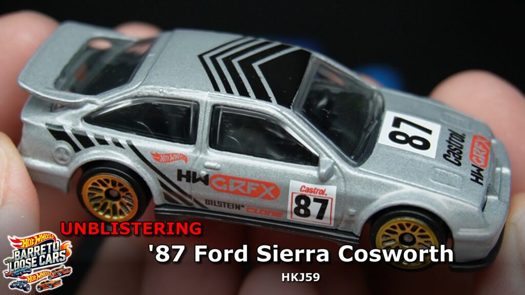 Review completo do ’87 Ford Sierra Cosworth Hot Wheels (HKJ59)