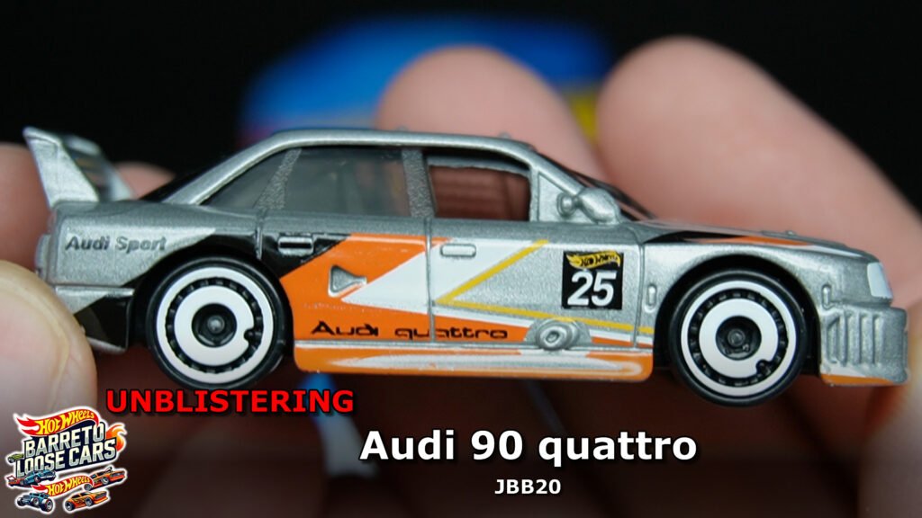 Review completo do Audi 90 quattro Hot Wheels (JBB20) 2025