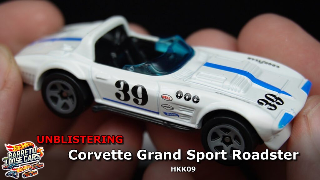 Review completo do Corvette Grand Sport Roadster (HKK09) Hot Wheels 2023