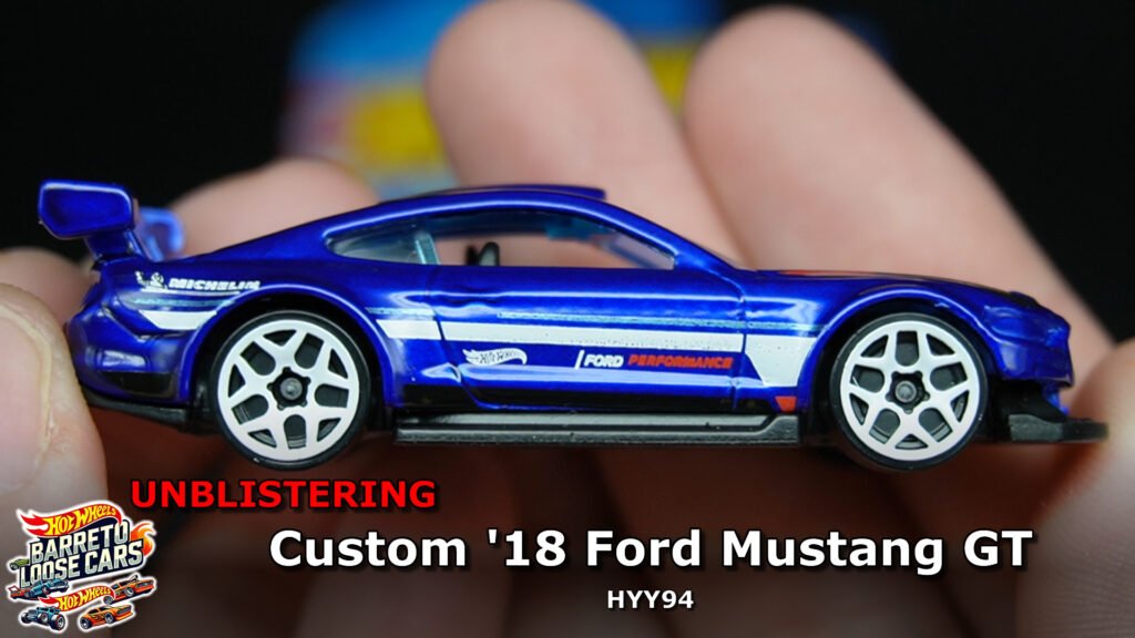 Review completo do Custom ’18 Ford Mustang GT (HYY94) Hot Wheels 2025