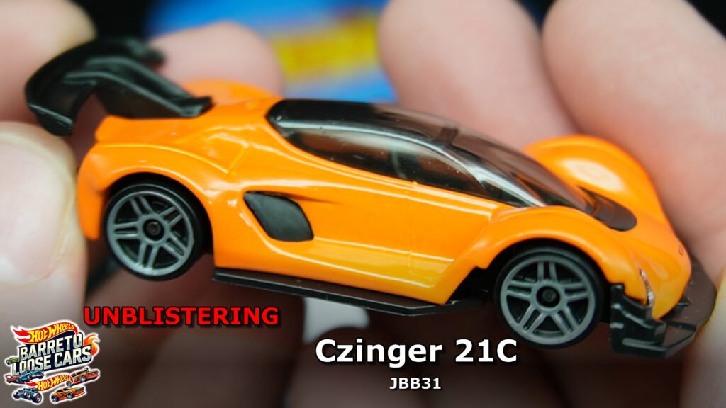 Review completo do Czinger 21C Hot Wheels Main Line 2025 (JBB31)