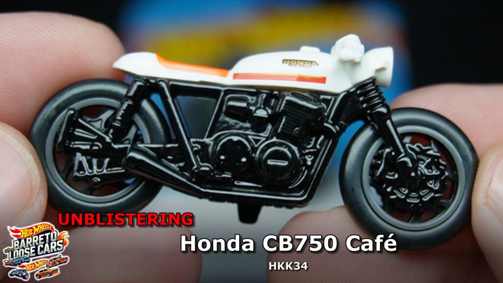 Review completo da Honda CB750 Café Hot Wheels (HKK34)