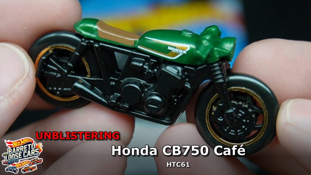 Review completo da Honda CB750 Café Hot Wheels (HTC61)