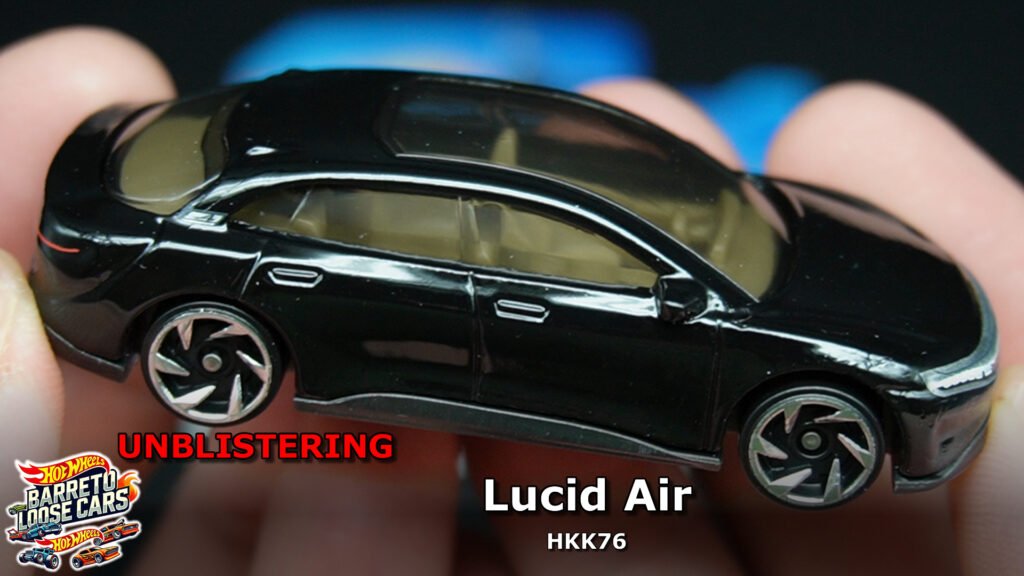 Review completo do Lucid Air Hot Wheels Main Line 2023 (HKK76)
