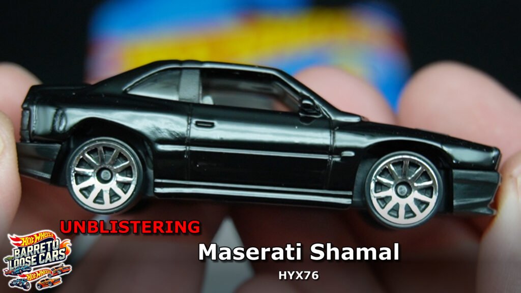 Review completo da Maserati Shamal Hot Wheels Main Line 2025 (HYX76)