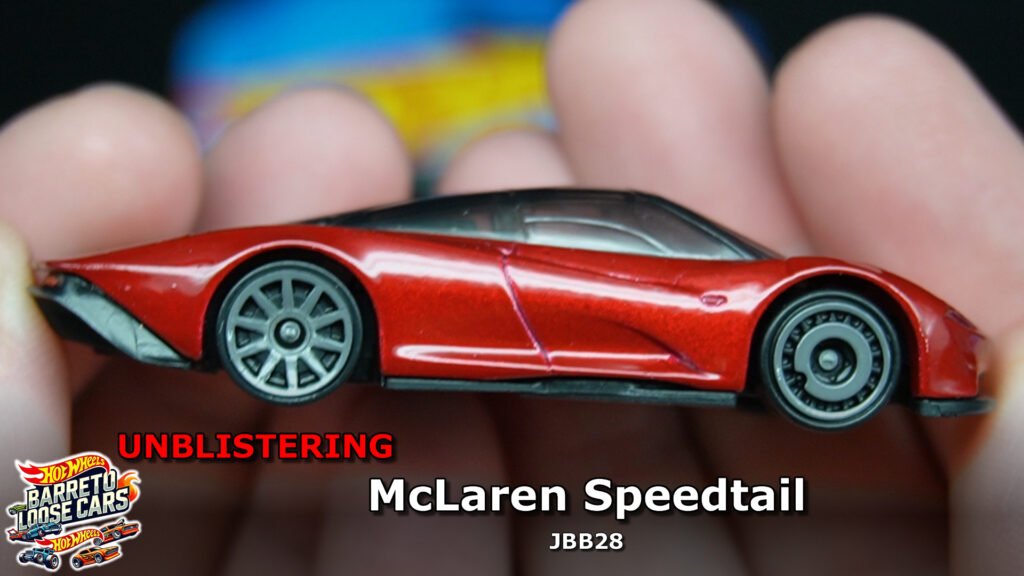 Review completo do McLaren Speedtail Hot Wheels 2025 (JBB28)