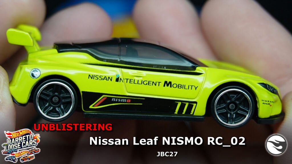 Review completo do Nissan Leaf NISMO RC_02 da Hot Wheels (JBC27) Treasure Hunt