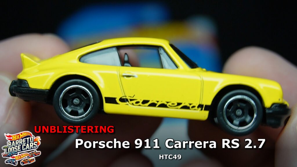 Review completo do Porsche 911 Carrera RS 2.7 da Hot Wheels (HTC49)