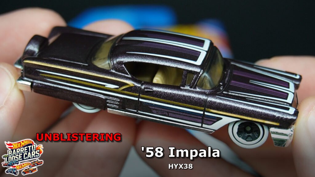 Review completo do ’58 Chevy Impala Hot Wheels (HYX38)