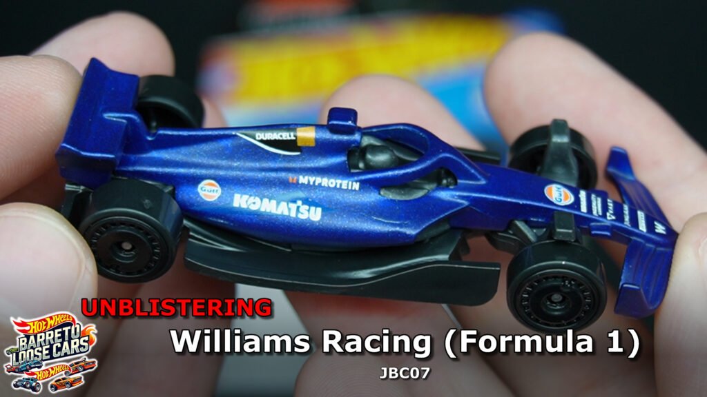 Review completo do Williams Racing Formula 1 Hot Wheels 2025 (JBC07)