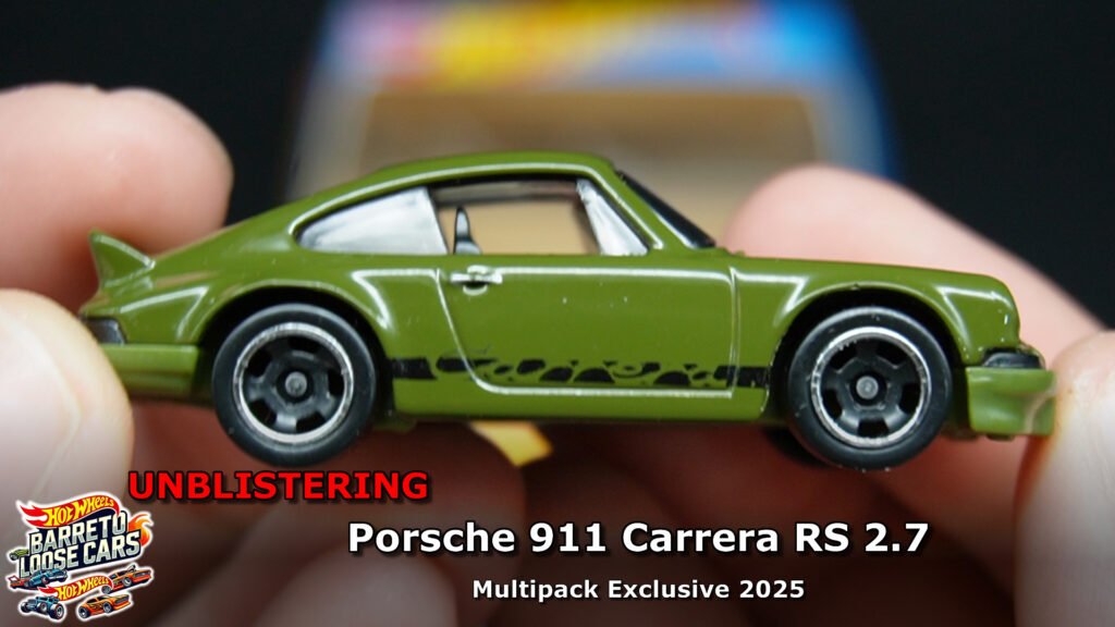 Review completo do Porsche 911 Carrera RS 2.7 Hot Wheels (HJ061)