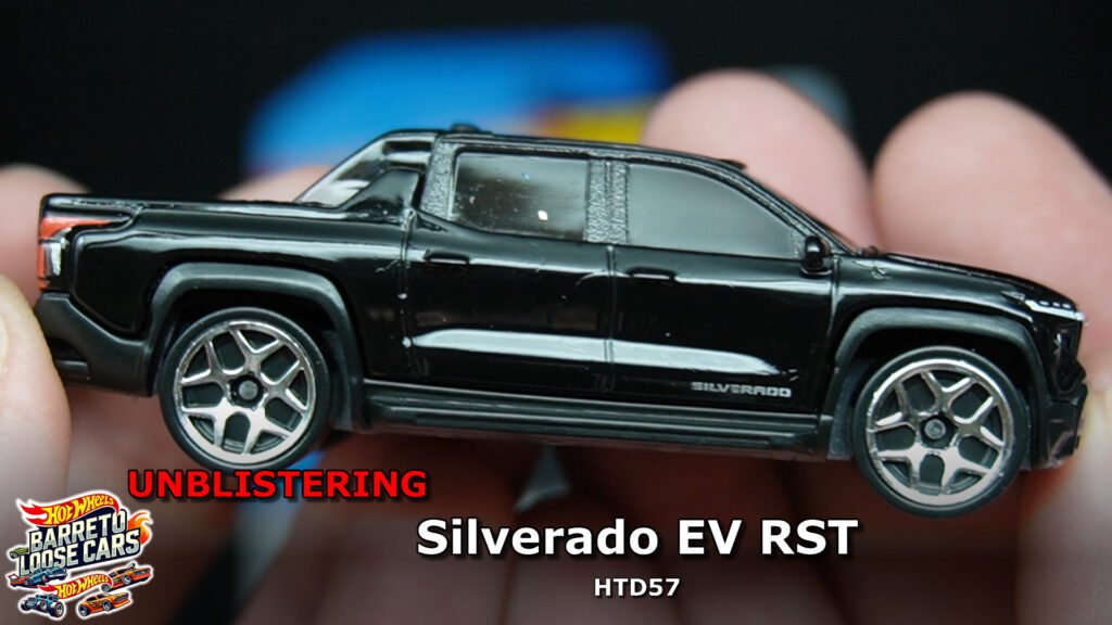 Review completo da Silverado EV RST (HTD57) Hot Wheels